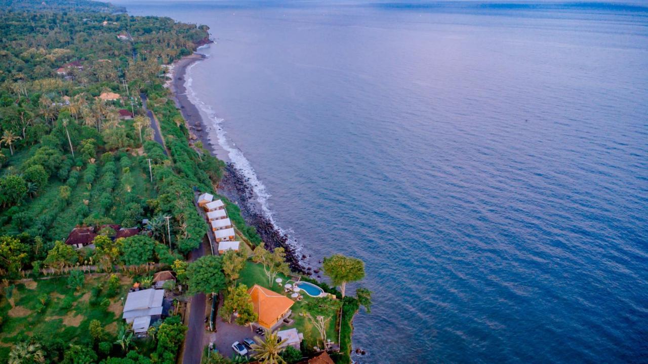 Bali Cliff Glamping Hotel Seraya Exterior foto