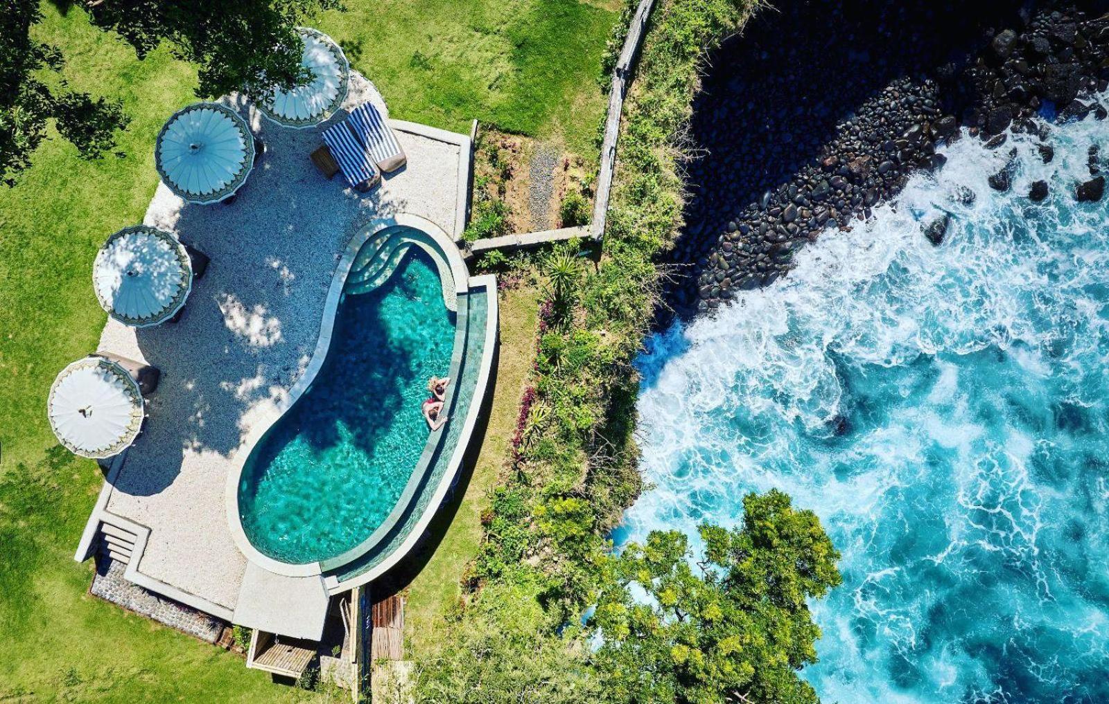 Bali Cliff Glamping Hotel Seraya Exterior foto