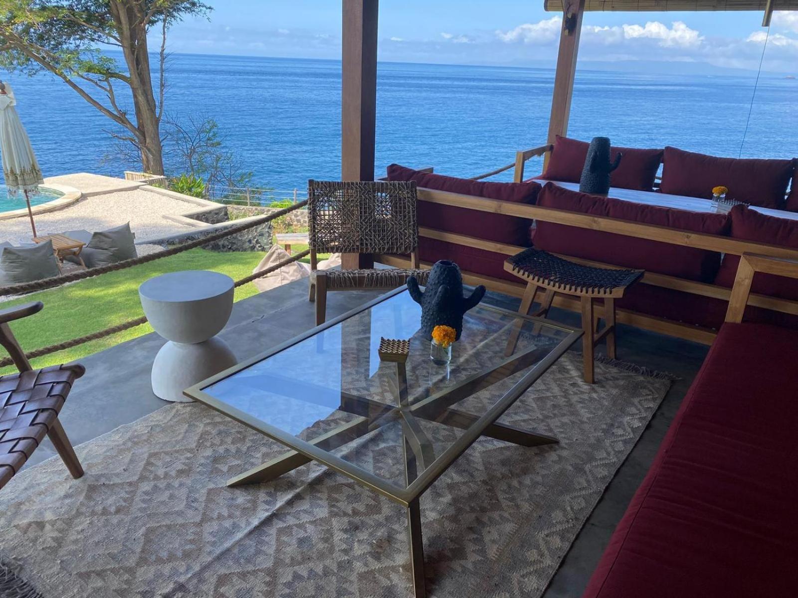 Bali Cliff Glamping Hotel Seraya Exterior foto